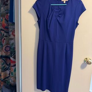 Banana Republic Blue Midi Dress